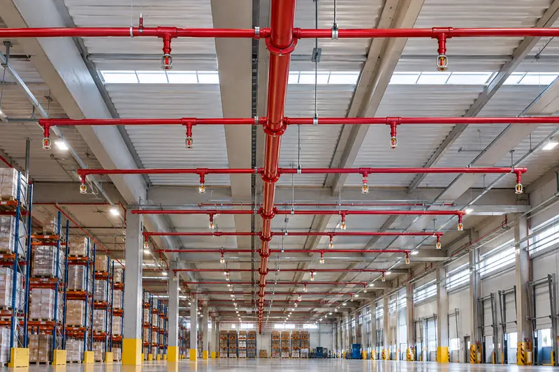 Sistema de sprinklers para empresas
